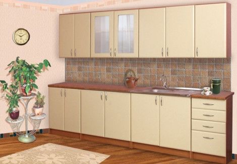 Кухня «Мальвина» 2.6 м (Пехотин)