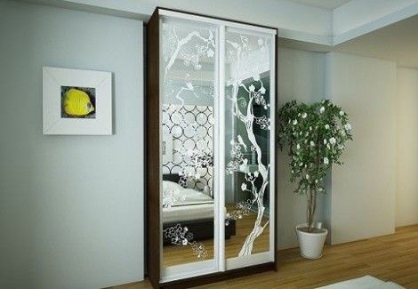 Двухдверный шкаф купе В 104 