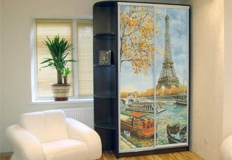 Двухдверный шкаф купе В 104 