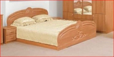 Кровать Антонина двуспальная Світ Меблів