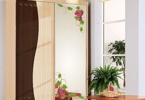 Шкафы купе «Волна» Классическая раздвижная система