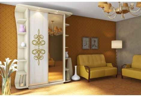 Шафа купе «Гарант» дводверна 120х240х45
