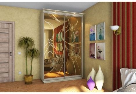 Шафа купе «Гарант» дводверна 150х240х60