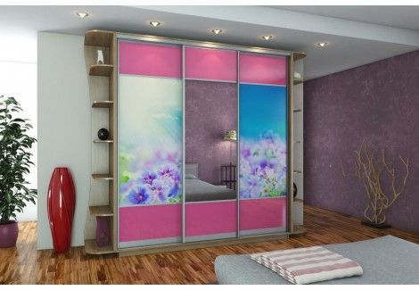 Шафа купе «Гарант» трьохдверна 220х240х60