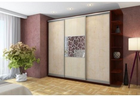 Шафа купе «Гарант» трьохдверна 260х240х45