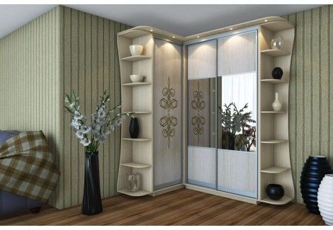 Приставна шафа купе «Гарант» 110/60х240х60