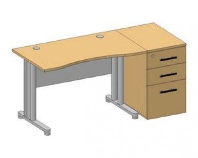 Тумба стационарная приставная  ТФ Премиум