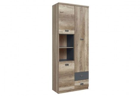 Стеллаж MALCOLM REG3D2S BRW Польша