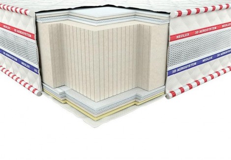 Матрац 3D Галант XXL Неолюкс