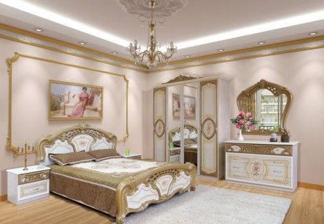 Спальня Кармен белая Свит Меблів